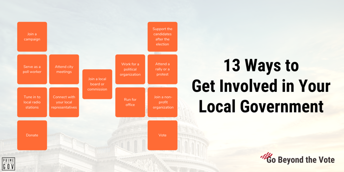 13 Ways to Get Involved in Your Local Government
