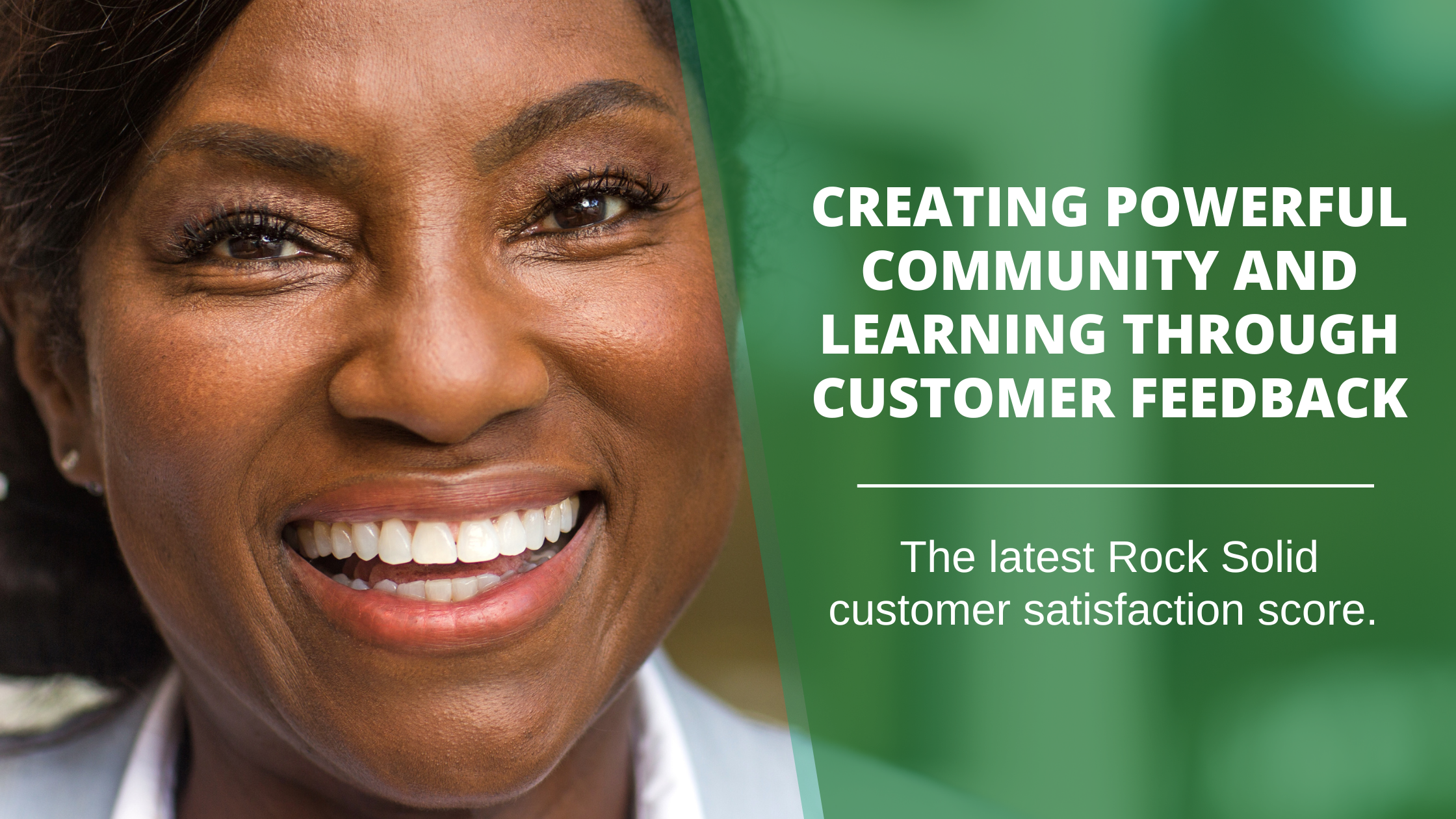 Creating Powerful Community and Learning Through Customer Feedback